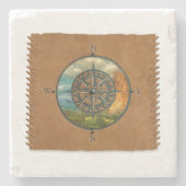 Medicine Wheel - Coaster Steinuntersetzer (Vorderseite)