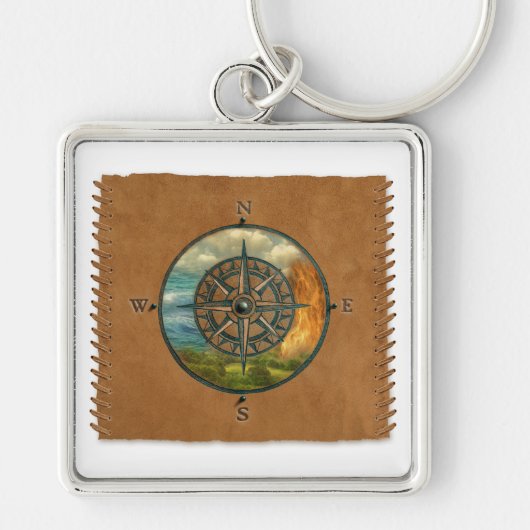Medicine Wheel - Keychain Schlüsselanhänger (Vorne)