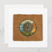 Medicine Wheel - Personalized Notecard Mitteilungskarte (Vorne/Hinten)