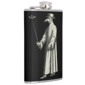 Medico Della Peste Pest-Doktor Bird Beak Costume Flachmann (Rechts)