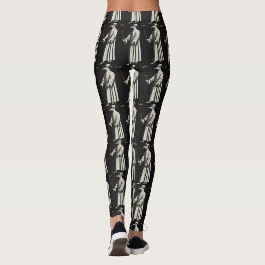 Medico Della Peste Pest-Doktor Bird Beak Leggings (Rückseite)
