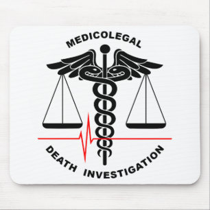 Medicolegal Death Investigation Mouse Pad Mousepad