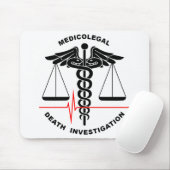 Medicolegal Death Mousepad (Mit Mouse)