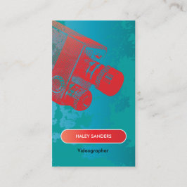 Medien berufliches Filmaker Visitenkarte