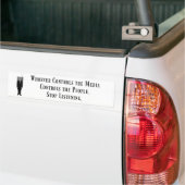 Medien Kontrollen der Menschen Autoaufkleber (Auf Lkw)