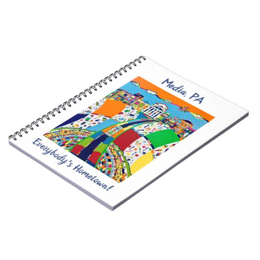 Medien Notizblock (Linke Seite)