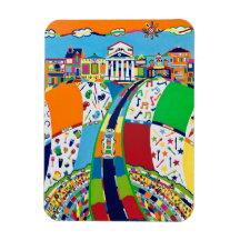 Medien, Pennsylvania 3 x 4 Magnet