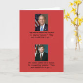 Medien schräg?  Naaa!!! Karte (Gelbe Blume)