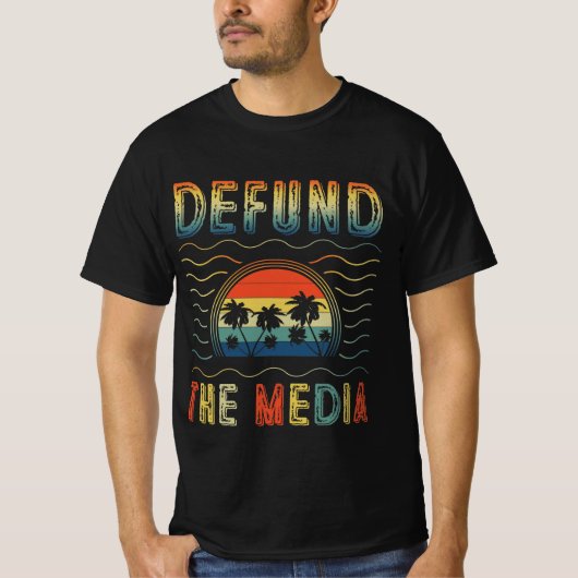 Medien verteidigen T-Shirt (Vorderseite)