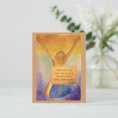 Medienkarte auf Dankbarkeit Postkarte (Stehend Vorderseite)