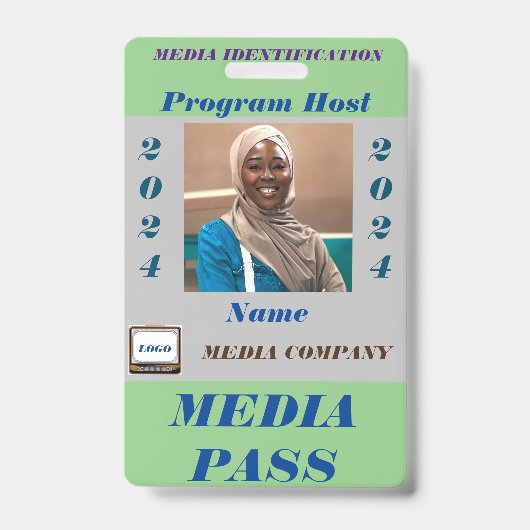 Medienpass Ausweis (Vorderseite)