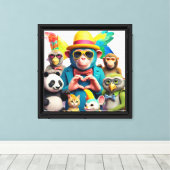 Medientyp: Premium Leinwand (Insitu (Holzboden))
