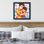 Medientyp: Premium Leinwand (Insitu (Schlafzimmer))