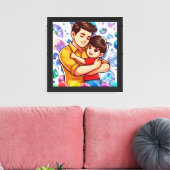Medientyp: Premium Leinwand (Insitu (Wohnzimmer))