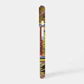 MEDIEVAL BESTIARY,BLACK HEDGEHOG KING and ANIMALS iPhone 16 Hülle (Linke Seite)