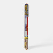 MEDIEVAL BESTIARY,BLACK HEDGEHOG KING and ANIMALS iPhone 16 Hülle (Rechte Seite)