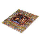 MEDIEVAL BESTIARY,GRIFFIY AND WILD BOAR,TIERE FLIESE (Seite)