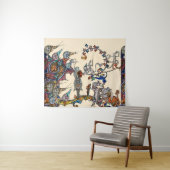 MEDIEVAL BESTIARY KRIEG, KNIGHTS, GIANT SNAILS Ivo Wandteppich (Beispiel (Horizontal))