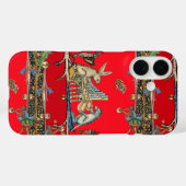 MEDIEVAL BESTIARY MAKING MUSIC, Kaninchen, Hunde R Case-Mate iPhone Hülle (Rückseite (Horizontal))