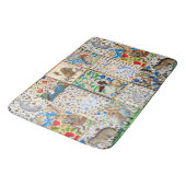 MEDIEVAL BESTIARY PLAYING MUSICAL INSTRUMENTS BADEMATTE (Schrägansicht)