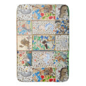 MEDIEVAL BESTIARY PLAYING MUSICAL INSTRUMENTS BADEMATTE (Vorderseite Vertikal)