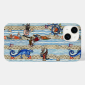 MEDIEVAL BESTIARY, SEA MONSTERS FANTASY TIERE Case-Mate iPhone HÜLLE (Rückseite (Horizontal))