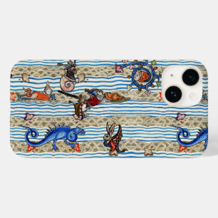 MEDIEVAL BESTIARY, SEA MONSTERS FANTASY TIERE Case-Mate iPhone 14 HÜLLE