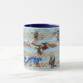 MEDIEVAL BESTIARY, SEA MONSTERS FANTASY TIERE TASSE (Zentrum)