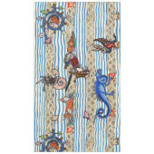 MEDIEVAL BESTIARY, SEA MONSTERS FANTASY TIERE TISCHDECKE (Vorderseite)