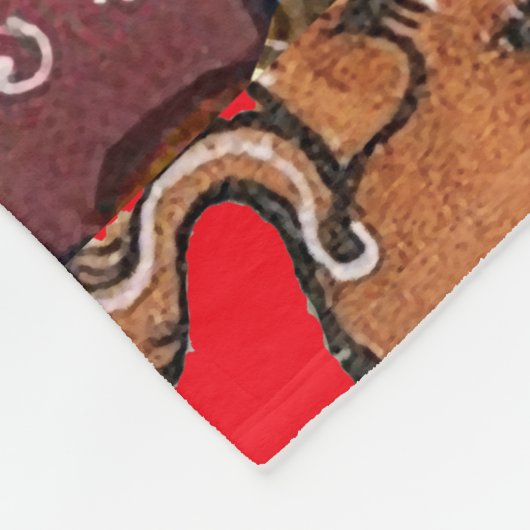 MEDIEVAL BESTIARY WAR, KNIGHTS, GIANT SNAILS Green Fleecedecke (Ecke)