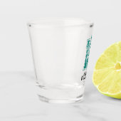 Medieval Botanical Decorative Capital L Schnapsglas (Links)