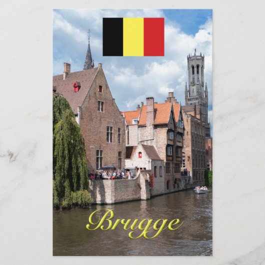 Medieval Brugge - Pro Foto Briefpapier (Vorderseite)