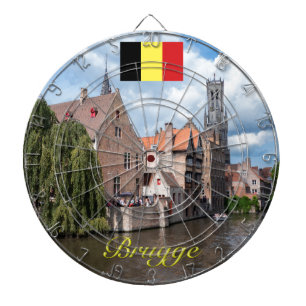 Medieval Brugge - Pro Foto Dartscheibe