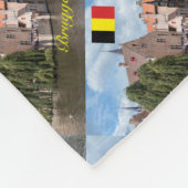 Medieval Brugge - Pro Foto Fleecedecke (Ecke)