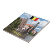 Medieval Brugge - Pro Foto Fliese (Seite)