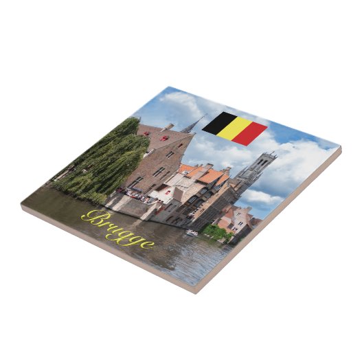 Medieval Brugge - Pro Foto Fliese (Seite)