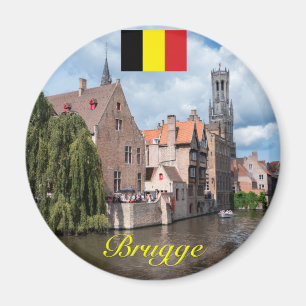 Medieval Brugge - Pro Foto Magnet