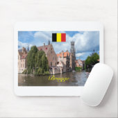 Medieval Brugge - Pro Foto Mousepad (Mit Mouse)