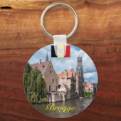 Medieval Brugge - Pro Foto Schlüsselanhänger (Vorderseite)
