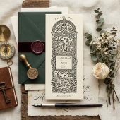 Medieval Castle Couple Engagement Announcement Einladung