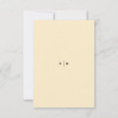 Medieval Castle Sepia Illustration Wedding Save The Date (Rückseite)