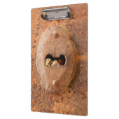 Medieval Door Lock Clipboard Klemmbrett (Links)