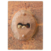 Medieval Door Lock Clipboard Klemmbrett (Rückseite)