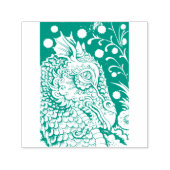 MEDIEVAL DRAGON FANTASY, GOTHIC, PORTRAIT, SCALES PERMASTEMPEL (Design)