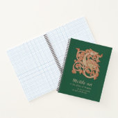 Medieval Dragon Spiral Notebook Notizblock (Innenseite)