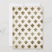 Medieval Fantasy Dragon Monogram Wedding Einladung (Rückseite)