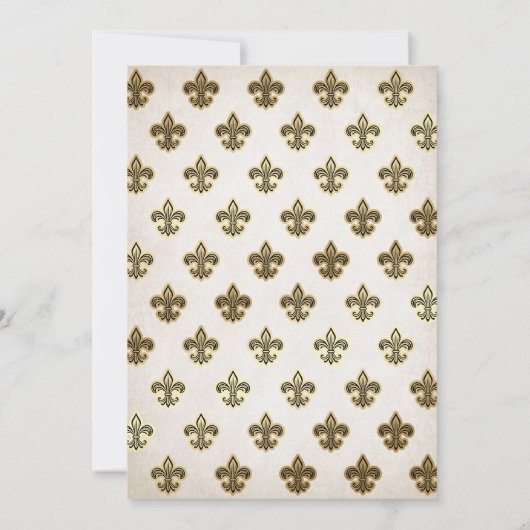 Medieval Fantasy Dragon Monogram Wedding Einladung (Rückseite)