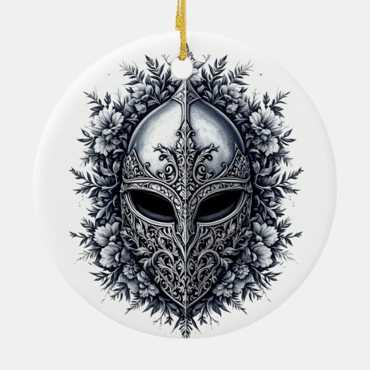 Medieval Fantasy Helmet Ornament (Hinten)