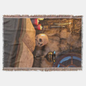 Medieval Fantasy Wizard's Study Decke (Vorderseite)