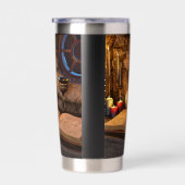 Medieval Fantasy Wizard's Study Thermobecher (Rechts)